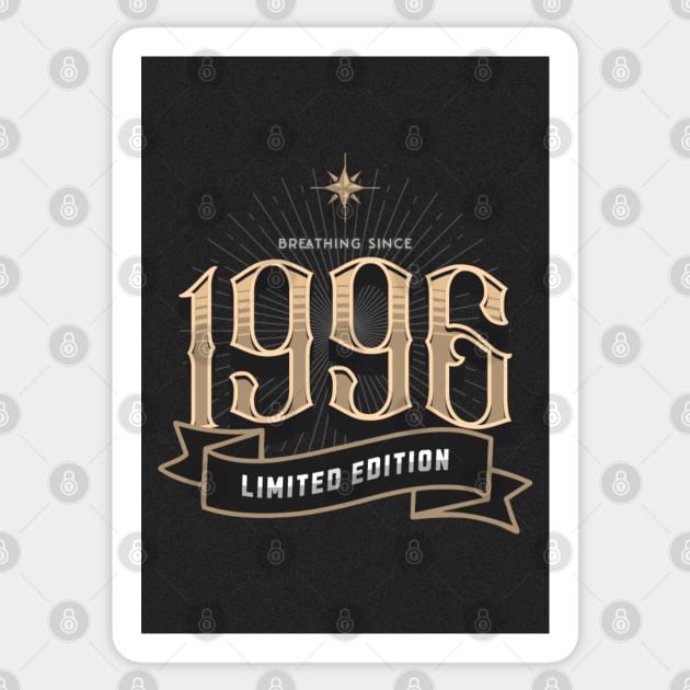 Birth Year 1996 Sticker by TheSoldierOfFortune